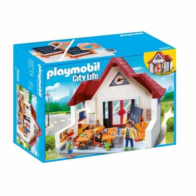 Playset Playmobil 6865 – City Life – School with Classroom