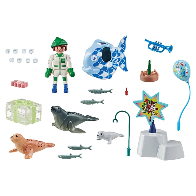 Playset Playmobil 71448 Akvariumas 39 Dalys