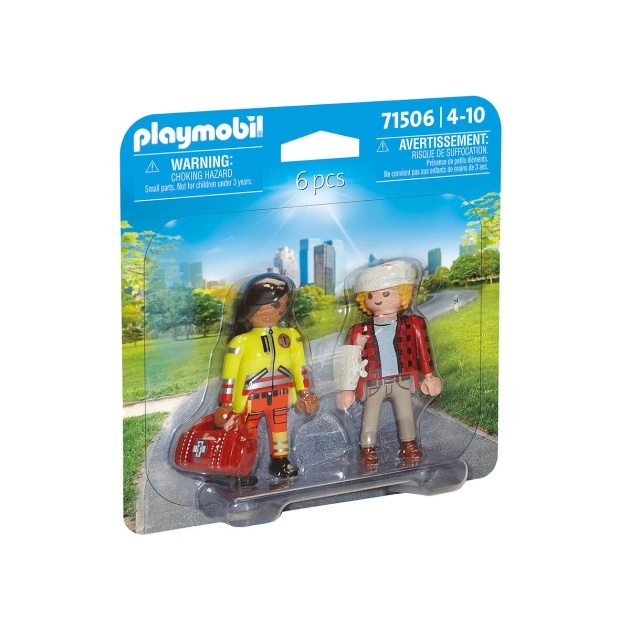 Playset Playmobil 71506 Sanitaras 6 Dalys