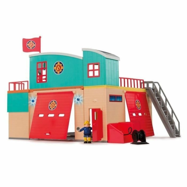 Playset Smoby Caserne de Pompiers Électronique