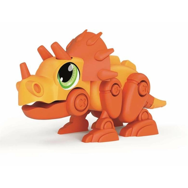 Statybos rinkinys Clementoni Dino Bot Triceratops 20 x 20 x 6 cm