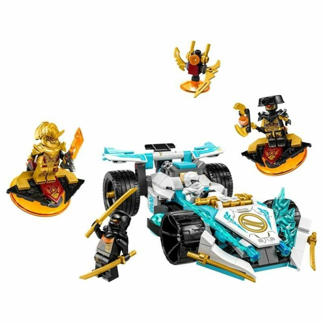 Statybos rinkinys Lego Ninjago 71791 The Spinjitzu racing car: the power of the Zane Dragon Spalvotas