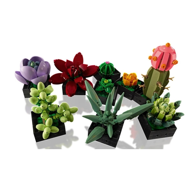 Statybos rinkinys Lego Succulent 10309 771 Dalys Spalvotas