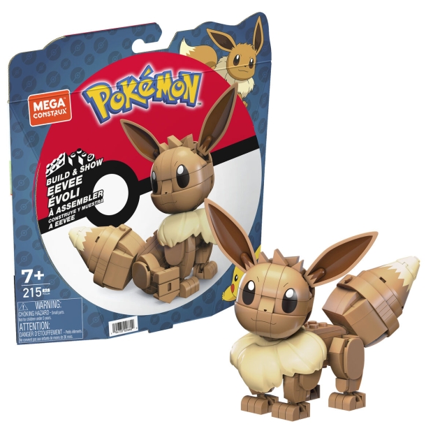 Sujungiama dalis Mega Construx Eevee Medium + 7 metų 215 Dalys