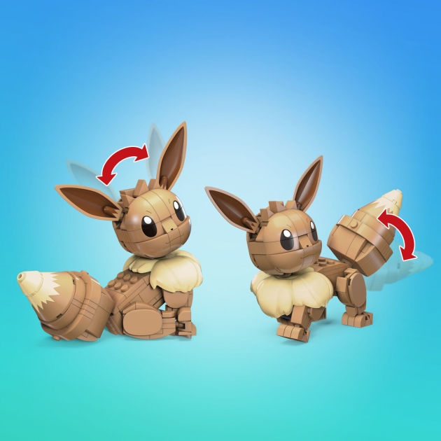 Sujungiama dalis Mega Construx Eevee Medium + 7 metų 215 Dalys