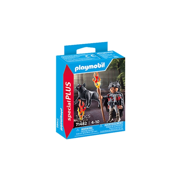 Sujungiama dalis Playmobil Vilkas Karys 12 Dalys