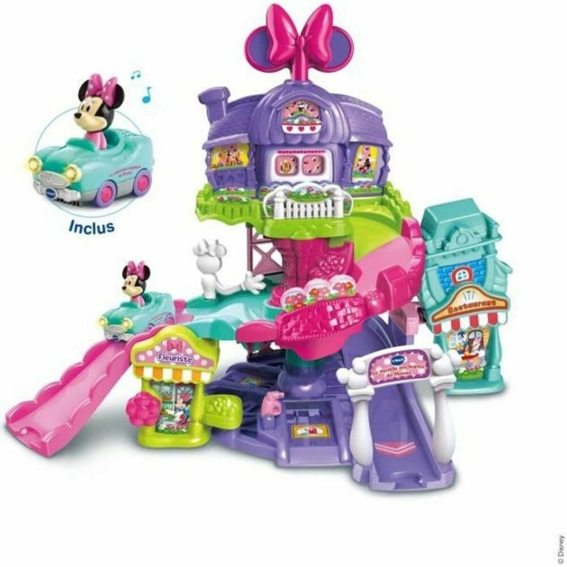 Transporto priemonių žaidimo rinkinys Vtech Minnie’s Enchanted World su garsu