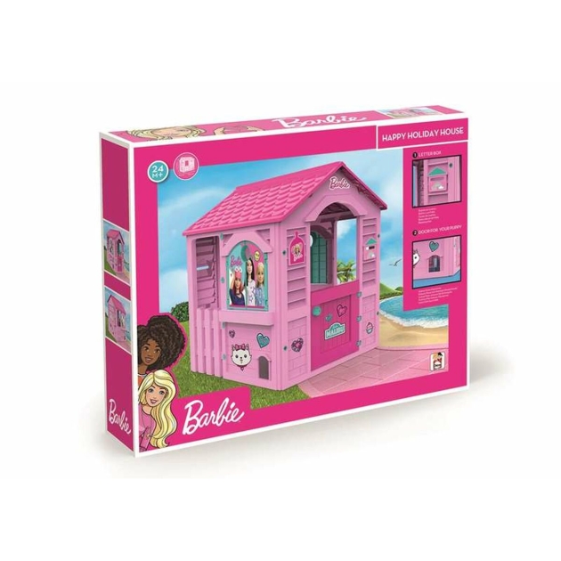 Vaikų žaidimų namelis Barbie 84 x 103 x 104 cm Rožinė