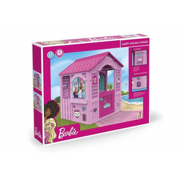 Vaikų žaidimų namelis Barbie 84 x 103 x 104 cm Rožinė