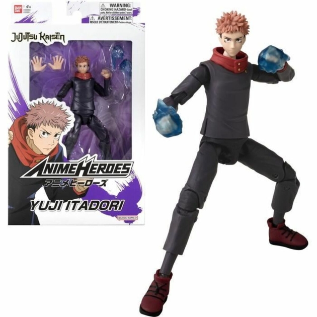 Veiklos rodikliai Bandai Jujutsu Kaisen - Anime Heroes: Yuji Itadori 17 cm