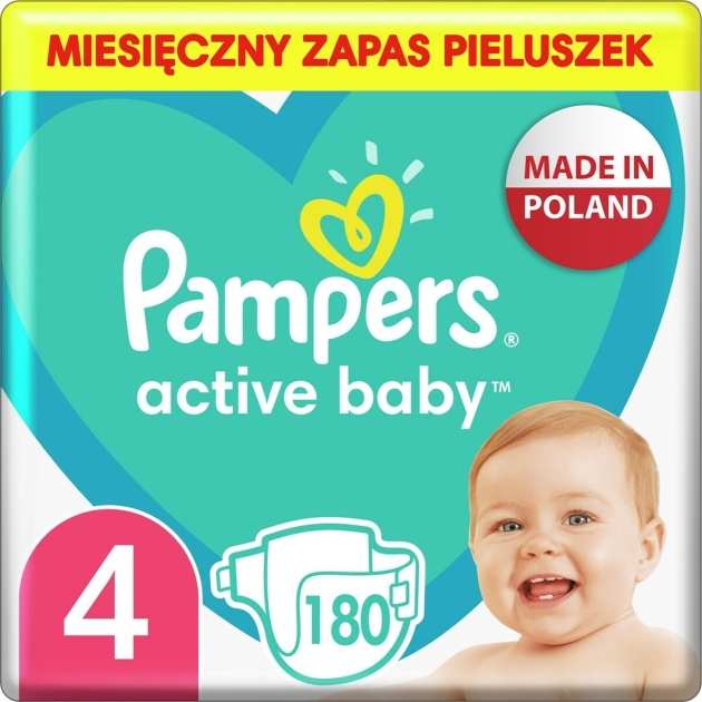 Vienkartinės sauskelnės Pampers Active Baby 4