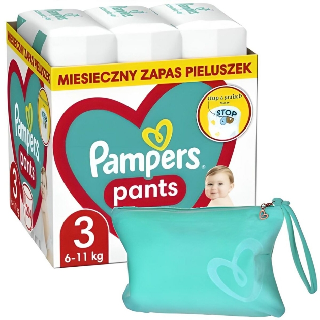 Vienkartinės sauskelnės Pampers Pants 3