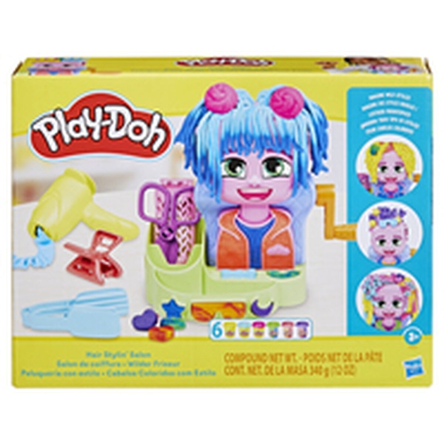 Žaidimas iš plastilino Hasbro Playdoh Priedai 6 stiklainiai Plaukų priežiūra