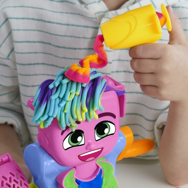 Žaidimas iš plastilino Hasbro Playdoh Priedai 6 stiklainiai Plaukų priežiūra