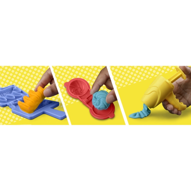 Žaidimas iš plastilino Hasbro Playdoh Priedai 6 stiklainiai Plaukų priežiūra