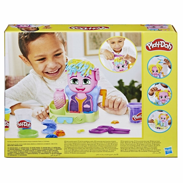 Žaidimas iš plastilino Hasbro Playdoh Priedai 6 stiklainiai Plaukų priežiūra