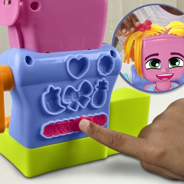 Žaidimas iš plastilino Hasbro Playdoh Priedai 6 stiklainiai Plaukų priežiūra