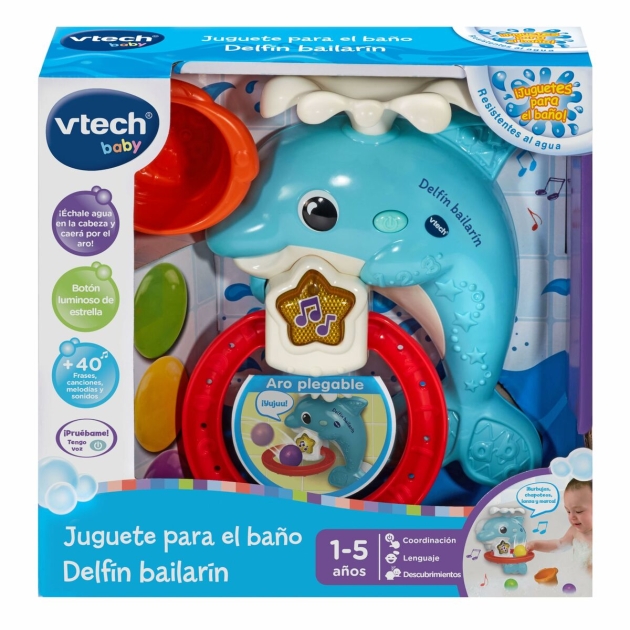 Žaislai voniai Vtech 25 x 9 x 24 cm Delfinas