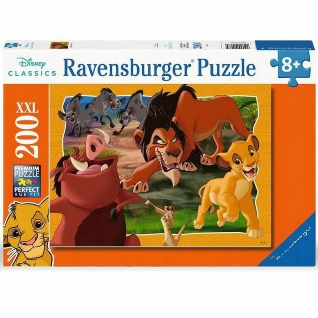 Dėlionė Ravensburger lion king 200 Dalys (1 vnt.)