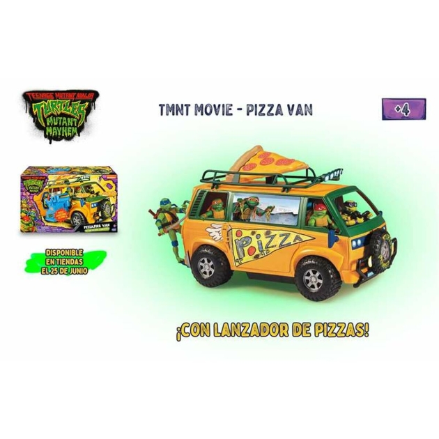 Karavanas Teenage Mutant Ninja Turtles Pizza Van