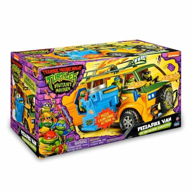 Karavanas Teenage Mutant Ninja Turtles Pizza Van