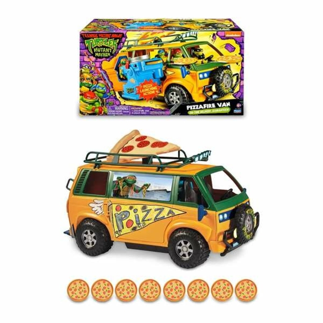 Karavanas Teenage Mutant Ninja Turtles Pizza Van