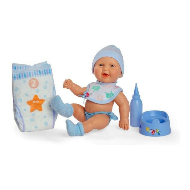 Kūdikio lėlė Berjuan Mėlyna Priedai (30 cm)