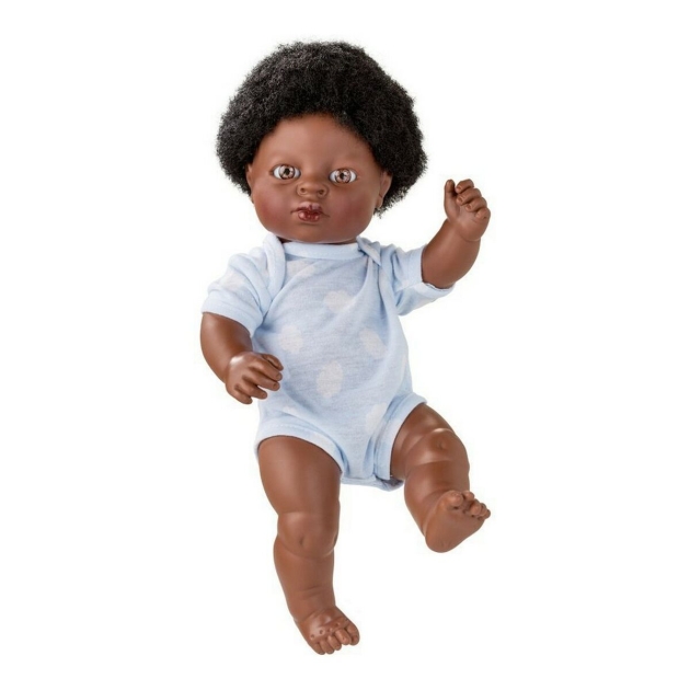 Kūdikio lėlė Berjuan Newborn 38 cm Afrikietė (38 cm)