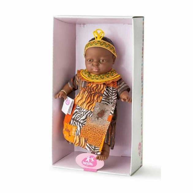 Kūdikių lėlė Berjuan Friends of the World African Child 42 cm