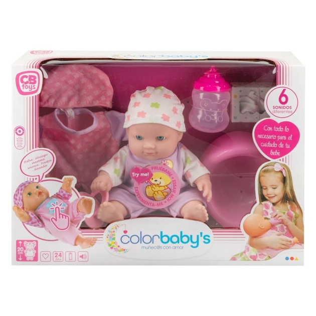 Kūdikių lėlė Colorbaby 20cm