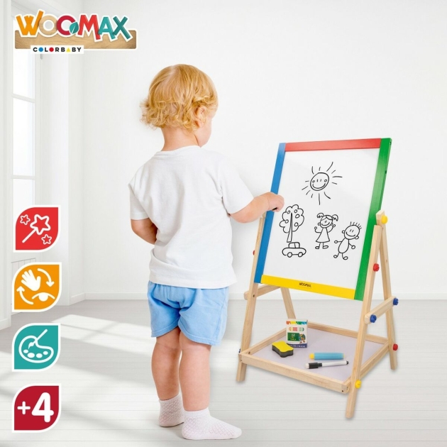 Lenta du viename Woomax 5 Dalys 37,5 x 65 x 30,5 cm 4 vnt.