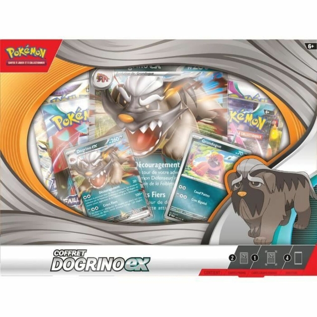 Lipdukų pakuotė Pokémon Dogrino-ex Q1