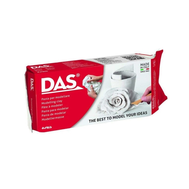 Modeliavimo plastilinas DAS F387500 Balta (4 Dalys) (1 Dalys)