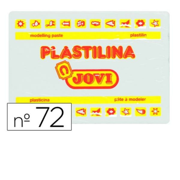 Modeliavimo plastilinas Jovi 72 01 Balta