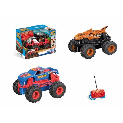 Nuotoliniu būdu valdomas automobilis Hot Wheels mini Monster Truck 1:28 14,5 x 9,2 x 9 cm