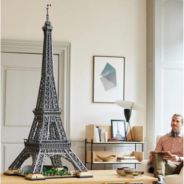 Playset Lego Icons: Eiffel Tower – Paris, France 10307 10001 Dalys 57 x 149 x 57 cm