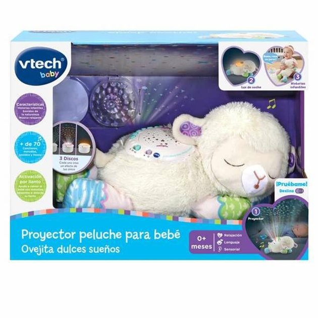 Pūkuota avytė su LED projektoriumi Vtech Sweet Dreams 15 x 32 x 12 cm