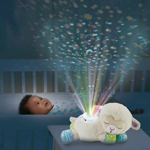 Pūkuota avytė su LED projektoriumi Vtech Sweet Dreams 15 x 32 x 12 cm