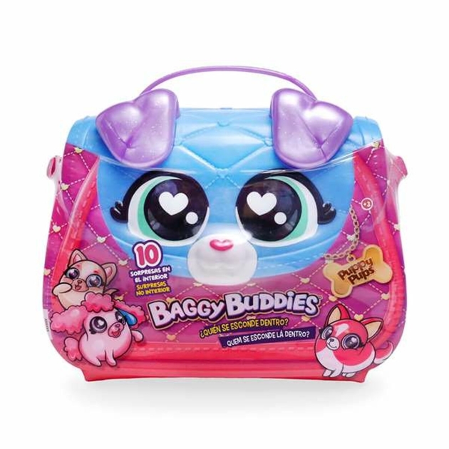 Pūkuotas žaislas Bizak Baggy Buddies 19 x 16,4 x 8,9 cm Siurprizo dėžutė