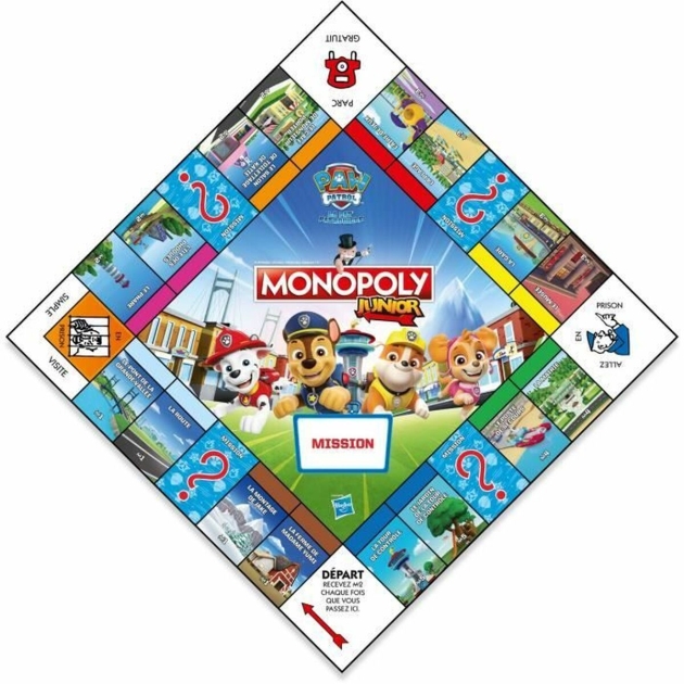 Stalo žaidimas Monopoly Winning Moves Paw Patrol