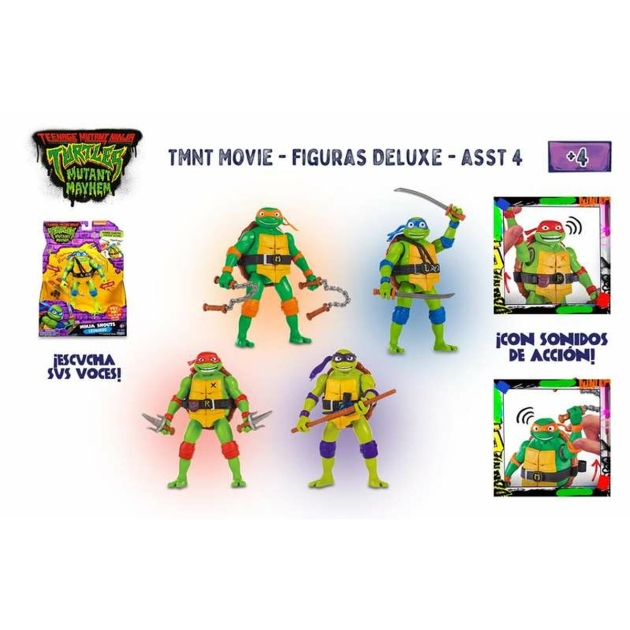 Sujungiama dalis Teenage Mutant Ninja Turtles Deluxe 7 cm