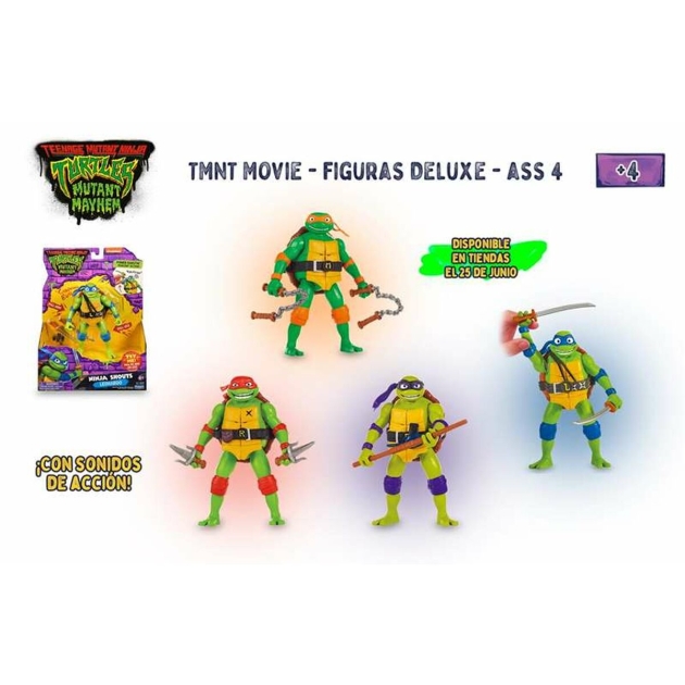 Sujungiama dalis Teenage Mutant Ninja Turtles Deluxe 7 cm