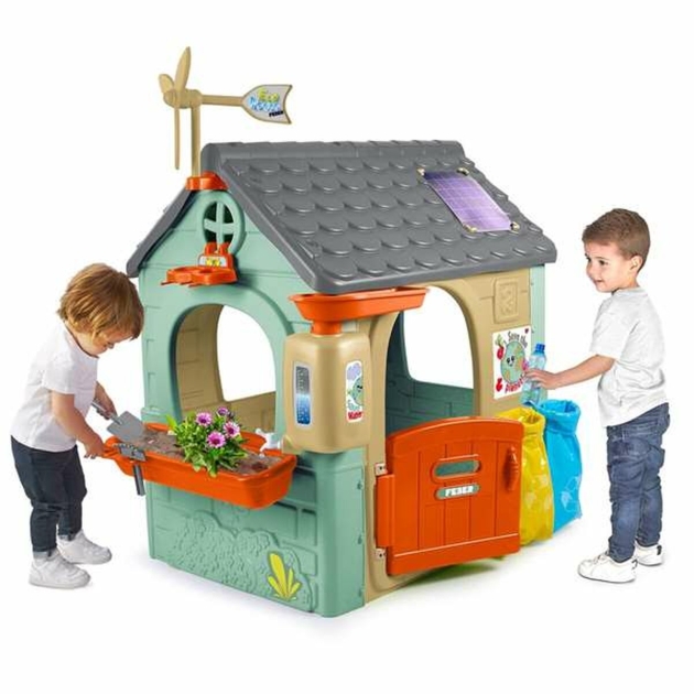 Vaikų žaidimų namelis Feber Recycle Eco House 20 x 105,5 x 109,5 cm