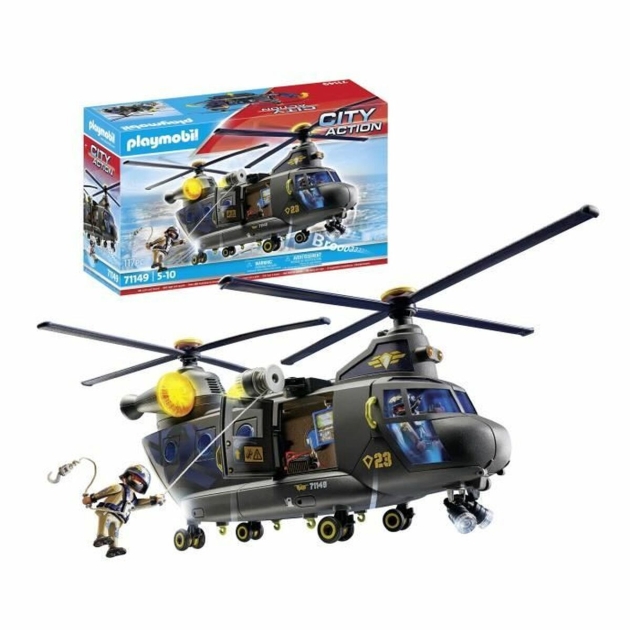 Žaislų rinkinys Playmobil Police Plane City Action Plastmasinis