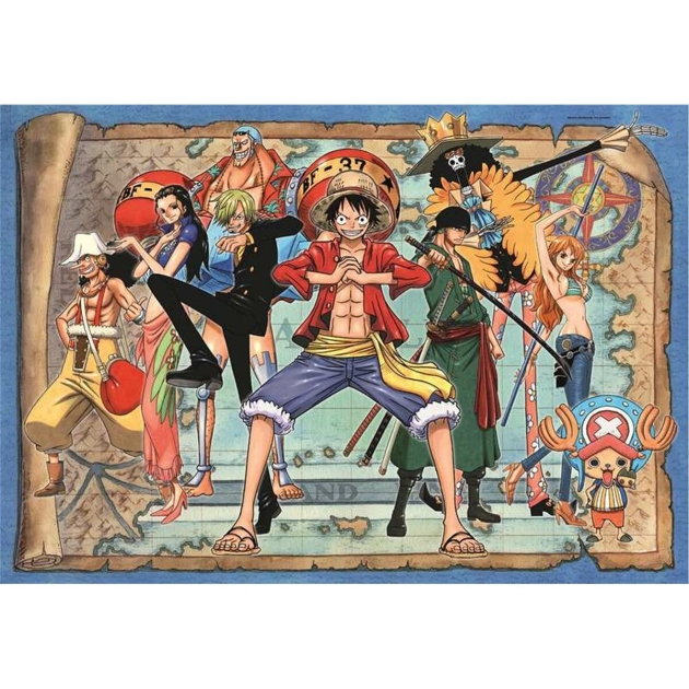 3D Puzlė Clementoni One Piece Kubas 500 Dalys