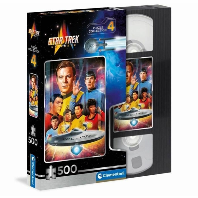 Dėlionė Clementoni Cult Movies – Star Trek 500 Dalys