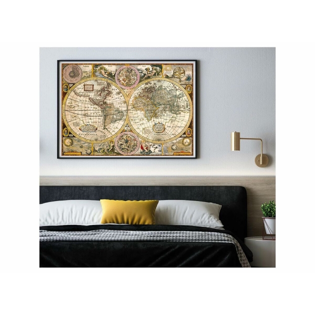 Dėlionė Clementoni Old Map 33531.2 188 x 84 cm 3000 Dalys