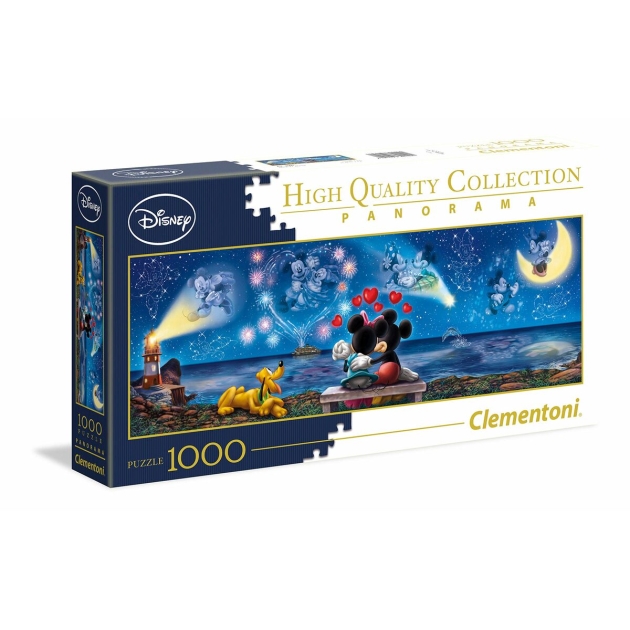 Dėlionė Clementoni Panorama Mickey  Minnie 39449.4 1000 Dalys