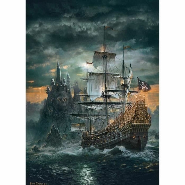 Dėlionė Clementoni The Pirate Ship 31682.3 59 x 84 cm 1500 Dalys