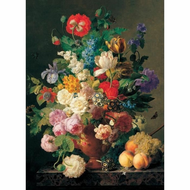 Dėlionė Clementoni Van Dael: Vase of Flowers 31415 1000 Dalys